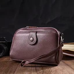 Жіночий шкіряний клатч Vintage 19х12х7 см sum0022726 - мініатюра 7