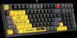 Клавіатура A4Tech S98 Bloody Sports RGB Lime Black - мініатюра 2