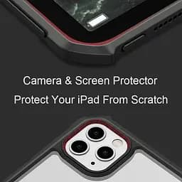 TPU+PC чохол Xundd c посиленими кутами для Apple iPad Pro 13 (2024-25) Чорний - мініатюра 6