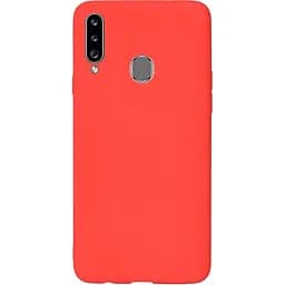 Чохол-накладка Toto 1 mm Matt TPU Case Samsung Galaxy A20s Red