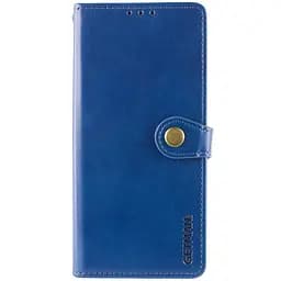 Кожаный чехол-книжка GETMAN Gallant (PU) для TECNO Camon 30 (CL6) Синий