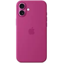 Силіконовий чохол CasePro Silicone Case with MagSafe Fuchsia для iPhone 16 Plus - мініатюра 2