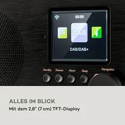 Інтернет-радіо Auna Silver Star Mini Two Internet DAB+/FM (10038347) - мініатюра 8