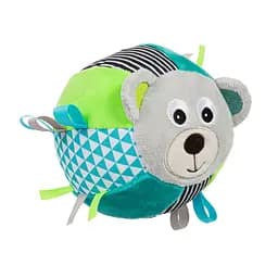 Розвиваючий м'який м'ячик Canpol babies Bears, з дзвіночком, сірий (68/074_grey) - мініатюра 1
