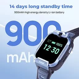 Дитячий годинник-телефон Mibro Z5, 1.69", 240x280, GPS, 2MP dual, 900мА·рік, 2АТM, розовий - мініатюра 9