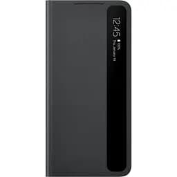 Оригінальний чохол-книжка Clear View Smart Cover для Samsung Galaxy S21+ Black (EF-ZG996CBEGRU)