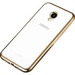 Чохол-накладка Toto TPU case Electroplated Meizu M5 Gold