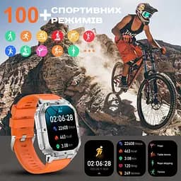 Годинник Smart Respect X Orange з компасом - мініатюра 4