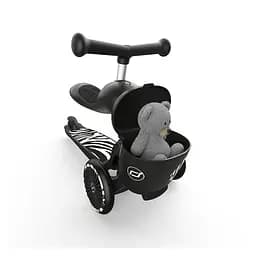 Самокат Scoot and Ride Highwaykick-1 Lifestyle Зебра, чорний (SR-210621-ZEBRA) - мініатюра 7