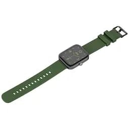 Smart Watch 2E Alpha SQ Music Edition 46mm black/green+ ремінець сірий UA - мініатюра 6