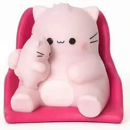 Колекційна іграшкова фігурка Pembe The Pink Cat blind box (40312) - мініатюра 3