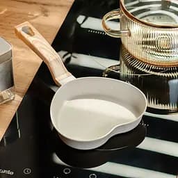Сковорода для омлету та яєчні 16x13x5,3 см, бежевий Breakfast HP39574W - мініатюра 2