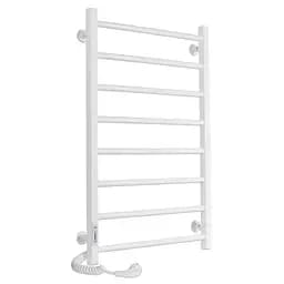 Електрична рушникосушарка Laris Зебра Альфа ЧФ8 500x800 Е ліва R3 77700073, Білий, Ліве, Електронний