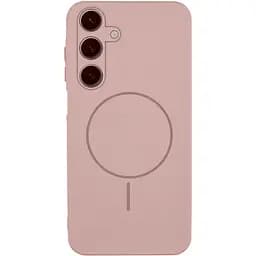 Чохол Silicone Cover Lakshmi Full Camera (AA) with Magnetic Fit для Samsung Galaxy A17 4G/5G Рожевий / Pink Sand