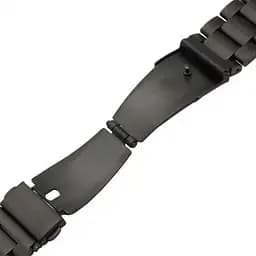 Ремінець DK CDK для Mobvoi TicWatch C2 20mm Metal Fitlink Steel Band (012873) (black) - мініатюра 8
