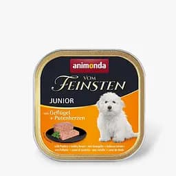 Вологий корм Animonda Vom Feinsten для цуценят, з птицею та індичачими серцями, 150 г - мініатюра 3