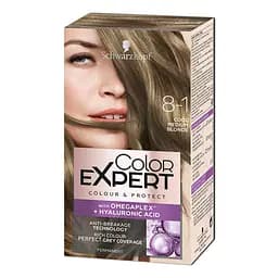 Крем-краска для волос Schwarzkopf Color Expert, с гиалуроновой кислотой, тон 8-1 (Холодный Русый), 142,5 мл