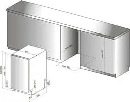 Посудомийна машина Hotpoint Ariston HSIO 3O23 WFE - мініатюра 15