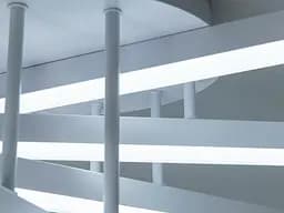 Сучасна біла LED люстра Diasha SX815/5WH 70W до 16 м2 геометрія - мініатюра 5