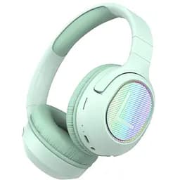 Бездротові навушники MSL-911 Bluetooth повнорозмірні HI-FI звук Extra Bass LED підсвічування зелений