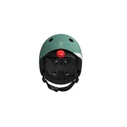 Шолом захисний Scoot and Ride світловідбиваючий, з ліхтариком, 45-51 см (XXS/XS), сіро-зелений (SR-210225-FOREST) - мініатюра 6