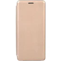 Чохол-книжка Toto Book Rounded Leather Case Samsung Galaxy A20s Gold