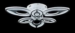 Люстра стельова LED Splendid Ray L22800/3+3, 114W, білий, сучасний стиль з пультом, димером, 58 см - мініатюра 2