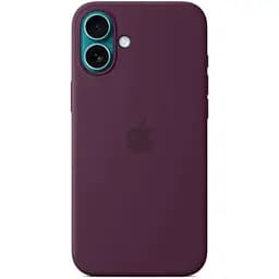 Силіконовий чохол CasePro Silicone Case з MagSafe Plum для iPhone 16 Plus - мініатюра 2