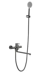 Змішувач для ванни Brinex Pure 005 Graphite BRIPUR005GRP - мініатюра 2