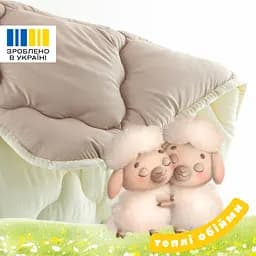 Ковдра дитяча Papaella Woolly зимова 100х135 см бежева (8-35728) - мініатюра 6