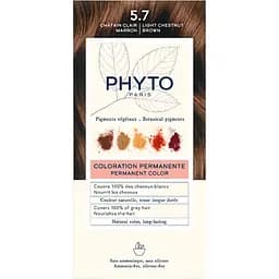 Крем-краска для волос Phyto Phytocolor тон 45478 светлый шатен каштановый 112 мл (РН10022)