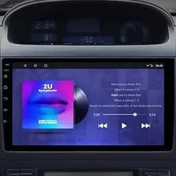 Штатна автомагнітола XPRO Toyota Prado 120 2004-2009 (9") Android 10.1 (4/32) чорний (MER-14143_5408) - мініатюра 6