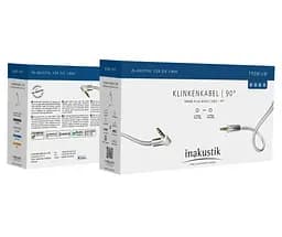Аудіокабель 3,5mm Mini Jack — 3,5 mm Mini Jack кутовий Inakustik Premium Audio Stereo 1.5m - мініатюра 2