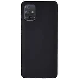 Чохол-накладка Toto 1 mm Matt TPU Case Samsung Galaxy A71 Black