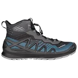 Черевики чоловічі Lowa Merger GTX Mid 46 Сірий-Синій - мініатюра 4