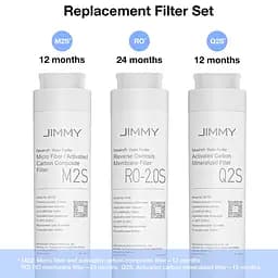 Фільтр для очищувача води JIMMY Ro-2.0S for R9 (2-Reverse Osmosis) - мініатюра 3