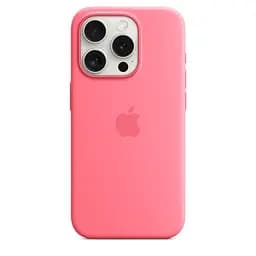 Силіконовий чохол CasePro Silicone Case with MagSafe Pink для iPhone 15 Pro - мініатюра 3