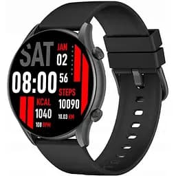 Смарт годинник Kieslect Smart Calling watch Kr чорний - мініатюра 2
