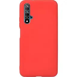 Чохол-накладка Toto 1 mm Matt TPU Case HuAwei Nova 5T Red