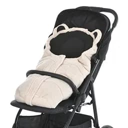 Конверт у коляску ME 1132 Footmuff Teddy Bear 80 х 37 см, застібки-блискавки - мініатюра 5