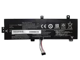 Акумулятор для ноутбука Lenovo IdeaPad 310-15 L15L2PB4, 3950 mAh (30Wh), 2cell, 7.6V, Li-ion, чорний