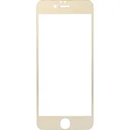 Захисне скло Cooyee 2.5D Full Cover Metallic Tempered Glass Screen iPhone 6s Gold