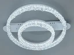 Стельова LED люстра кільця біла 72W - мініатюра 4