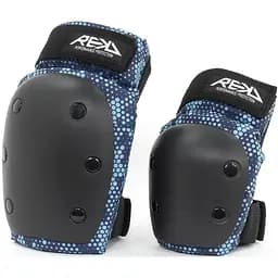 Захист Rekd Heavy Duty Double Jr L Чорний-Синій - мініатюра 2