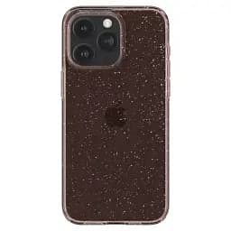 Чохол Spigen Liquid Crystal Glitter Rose Quartz для iPhone 15 Pro Max (ACS06560) - мініатюра 2