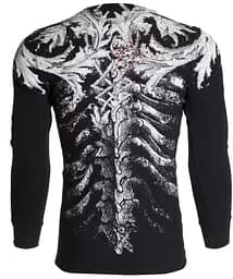 Футболка з довгим рукавом Xtreme Couture by Affliction Men's Thermal Shirt Telephus 2XL - мініатюра 2