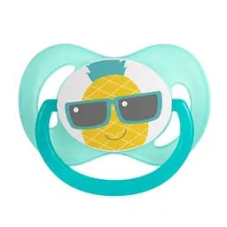 Силіконова симетрична пустушка Canpol babies So Cool, 0-6 міс., бірюзовий (22/521_tur) - мініатюра 1