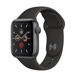 Смарт-годинник Apple Watch Series 5 GPS 40mm Space Gray Aluminum w. Black b.- Space Gray Aluminum MWV82 - мініатюра 2