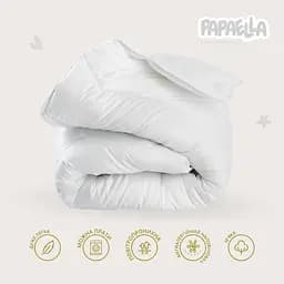 Набір в ліжечко Papaella Comfort: ковдра 135x100 см + подушка 60х40 см (8-29611 білий) - мініатюра 5