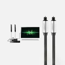 Аудіо кабель оптичний тослінк Ugreen AV108 Toslink Optical Audio Cable 3 м (UGR-10541) - мініатюра 2